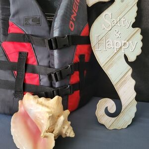 O'Neill Red & Gray Life Jacket